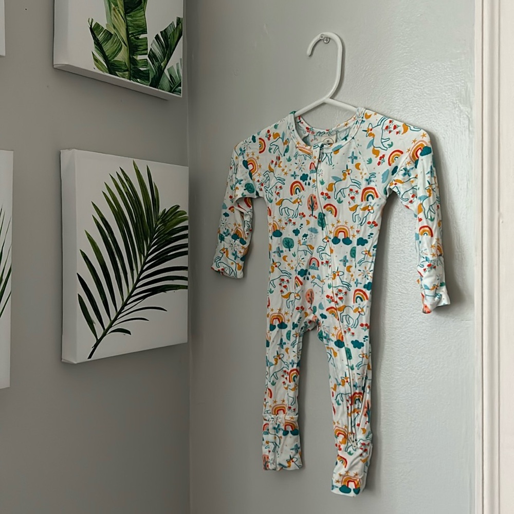Larkspur Bamboo Happy Unicorn Zippy